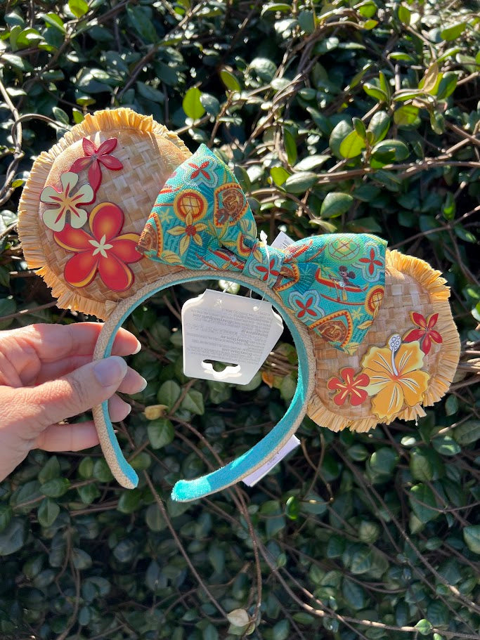 Polynesian Resort Minnie Mouse Ears Headband