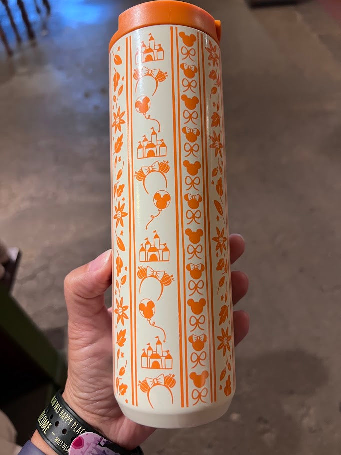 Pumpkin Spice Metal Starbucks Tumbler 16 oz.