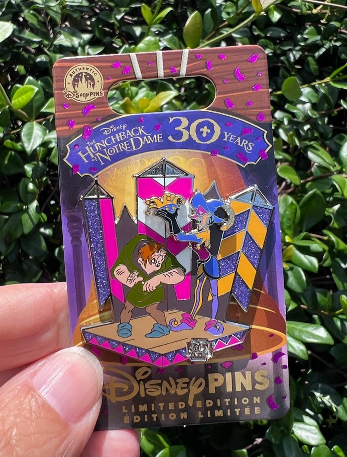 Quasimodo & Clopin The Hunchback of Notre Dame 30th Anniversary Disney Pin