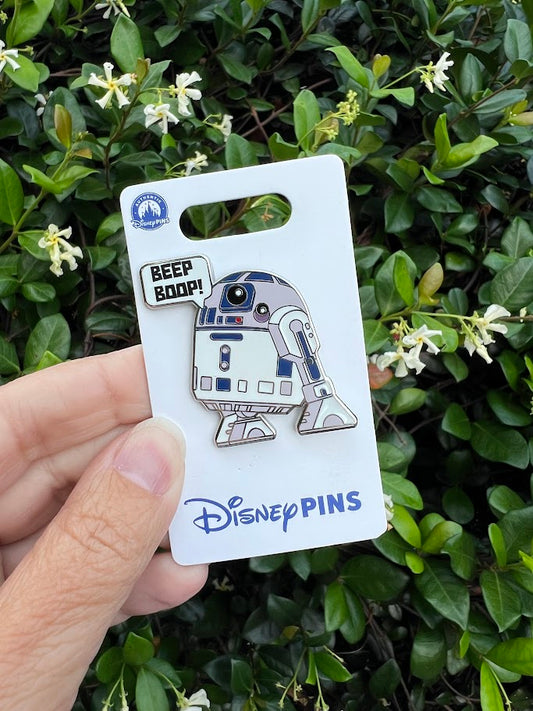 R2-D2 Beep Boop Star Wars Disney Pin