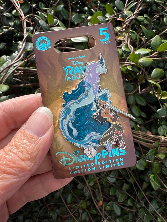 Raya and the Last Dragon 5th Anniversary Limited Edition Disney Pin
