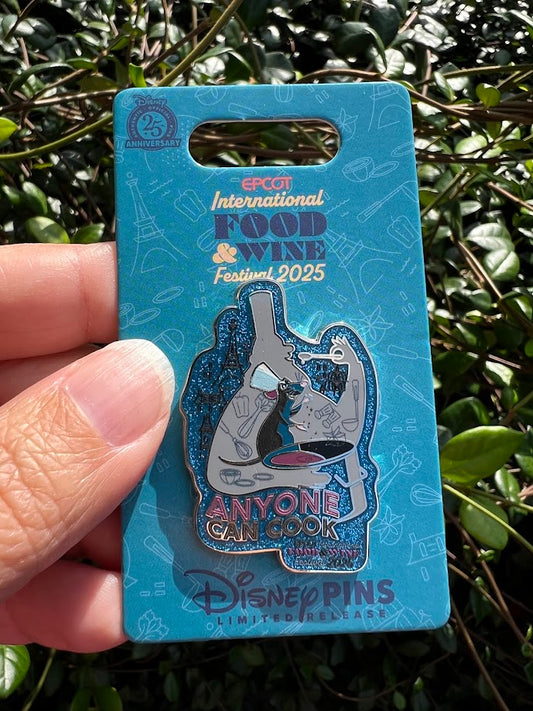 Remy & Gusteau 2025 Epcot Food & Wine Festival Limited Release Disney Pin