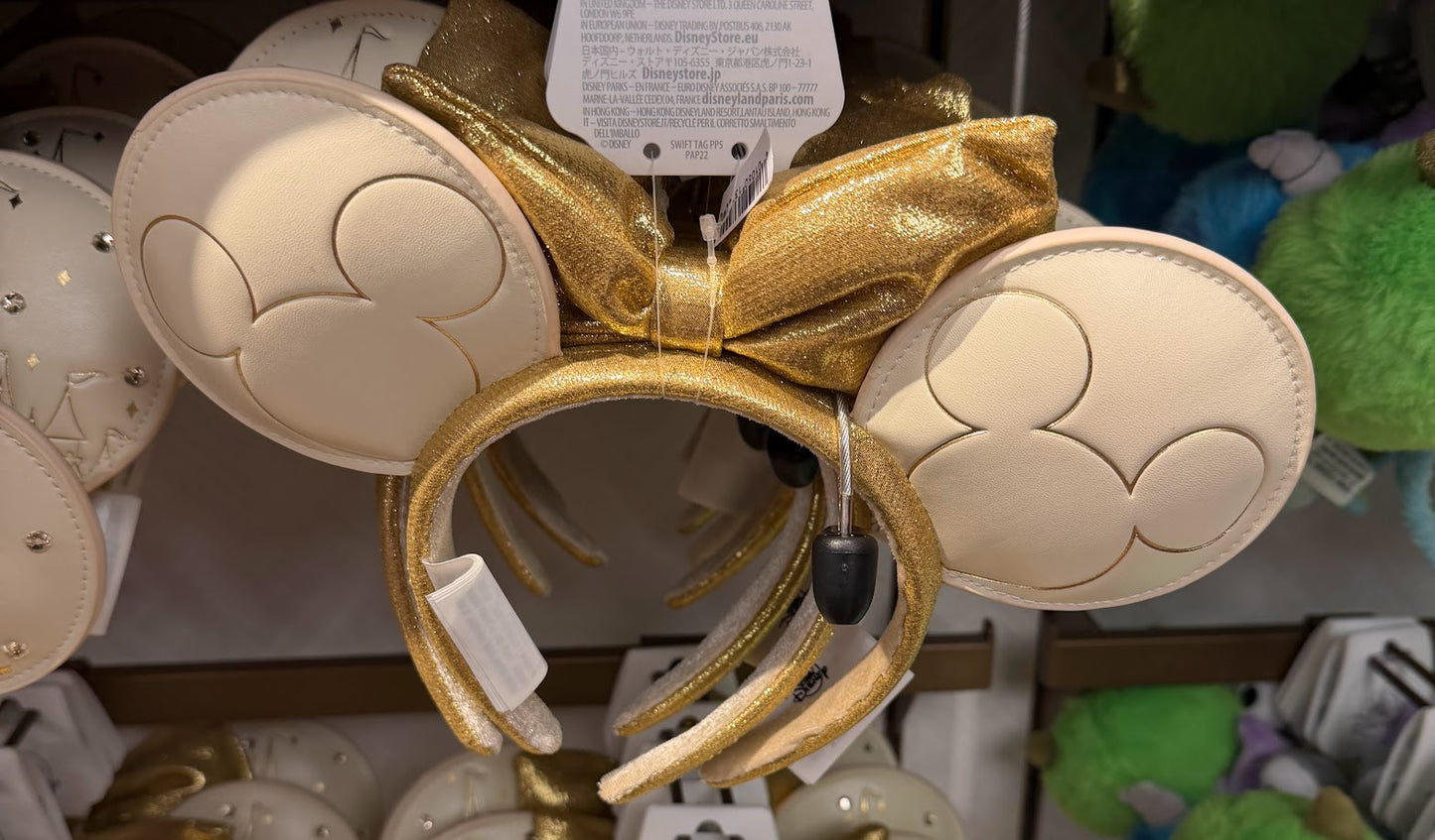 Rhinestone Cinderella Castle Minnie Mouse Ears Headband