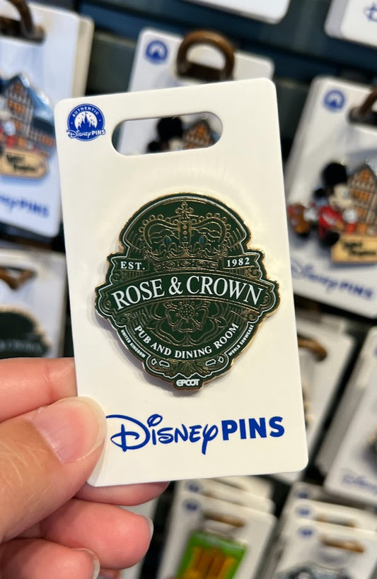 Rose & Crown UK Pavilion Epcot World Showcase Disney Pin
