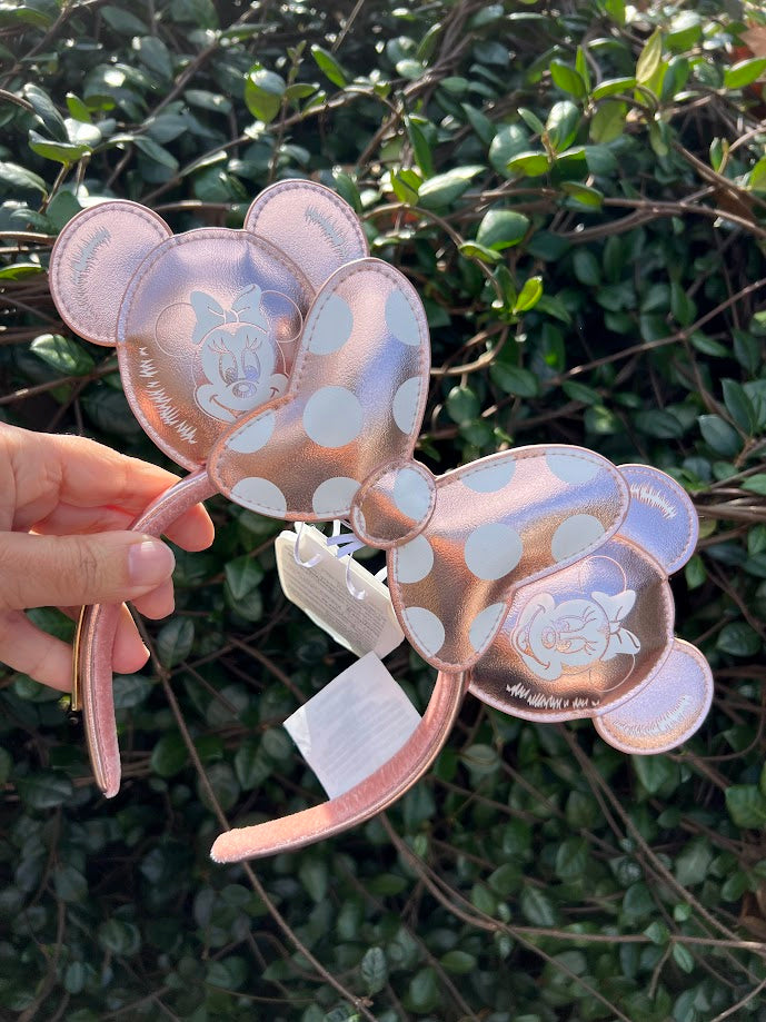 Rose Gold Minnie Balloons Minnie Mouse Ears Loungefly Headband