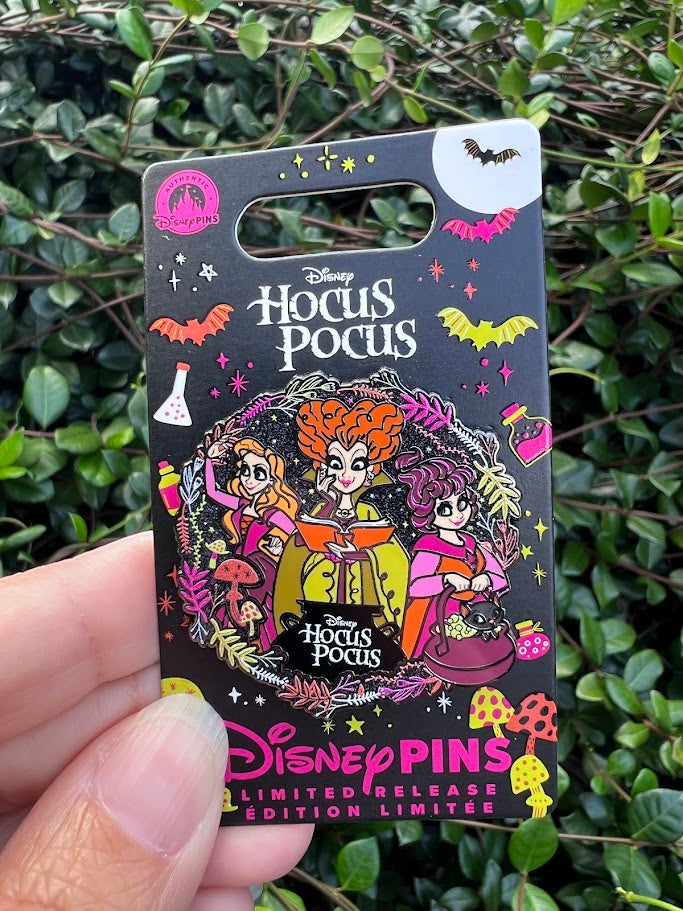 Sanderson Sisters Hocus Pocus Limited Release Disney Pin