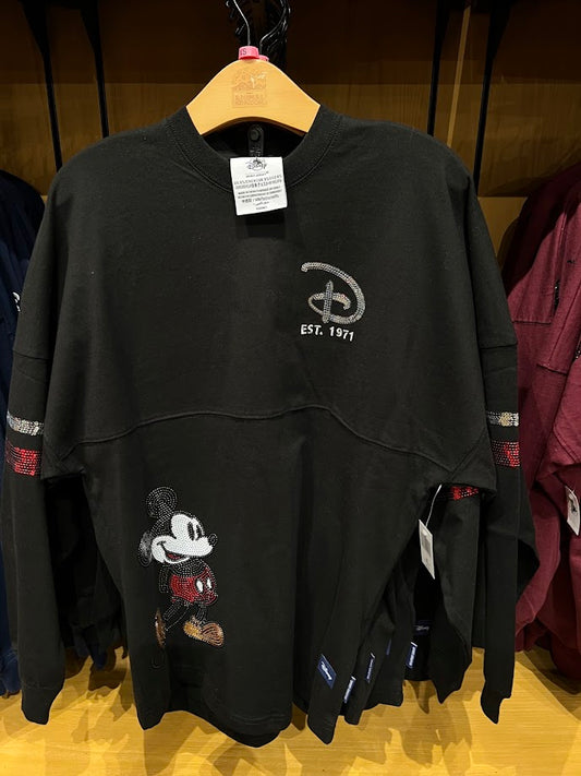 Sequined Mickey Mouse Walt Disney World Adult Spirit Jersey