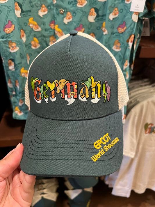 Seven Dwarfs Germany Pavilion Disney Baseball Cap