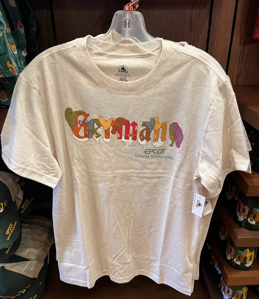 Seven Dwarfs Germany Pavilion Adult T-Shirt