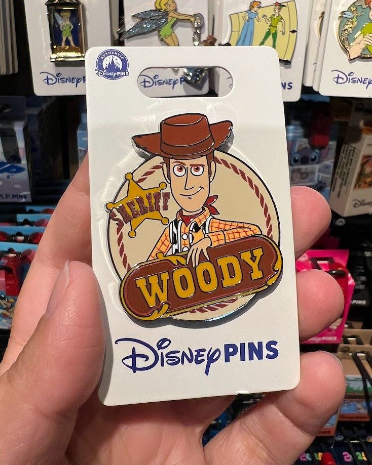 Sheriff Woody Toy Story Disney Pin