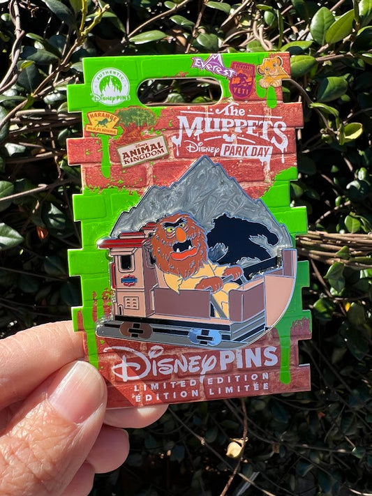 Snookums Expedition Everest Muppets Disney Pin