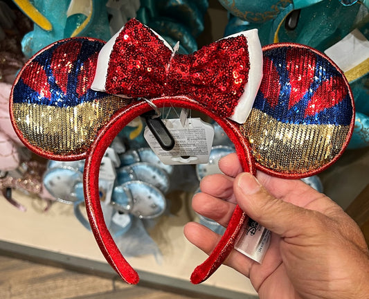 Snow White Minnie Mouse Ears Headband