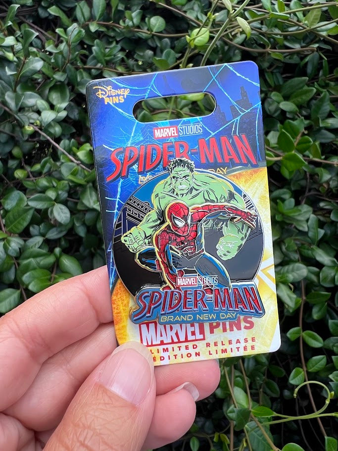 Spider-Man & Hulk Brand New Day Limited Release Disney Pin