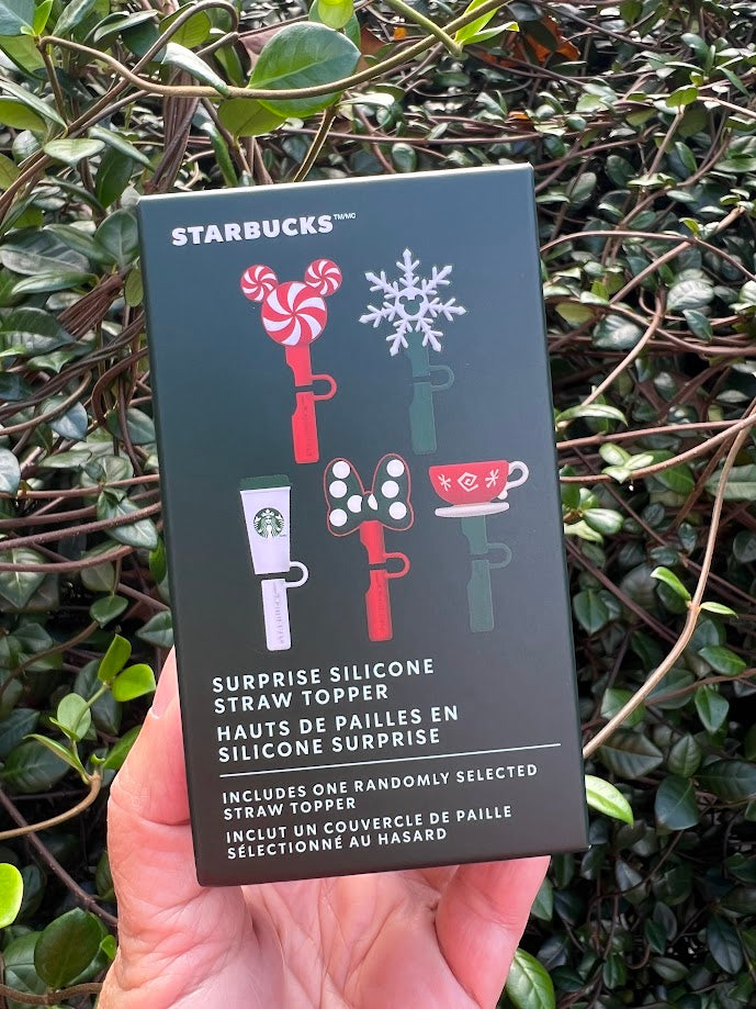 Starbucks Surprise Silicone Straw Topper Mystery Pack