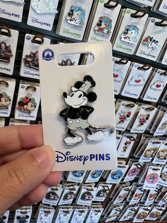 Steamboat Willie Mickey Mouse Disney Pin