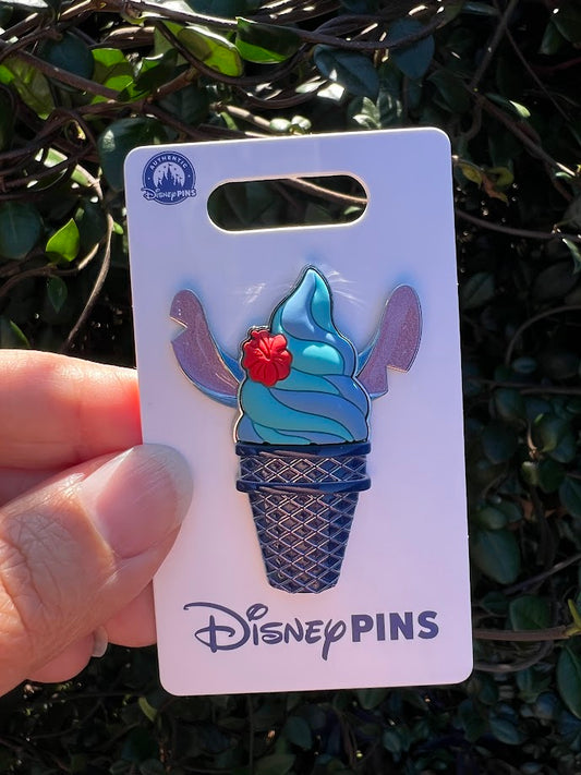 Stitch Ice Cream Cone Disney Pin