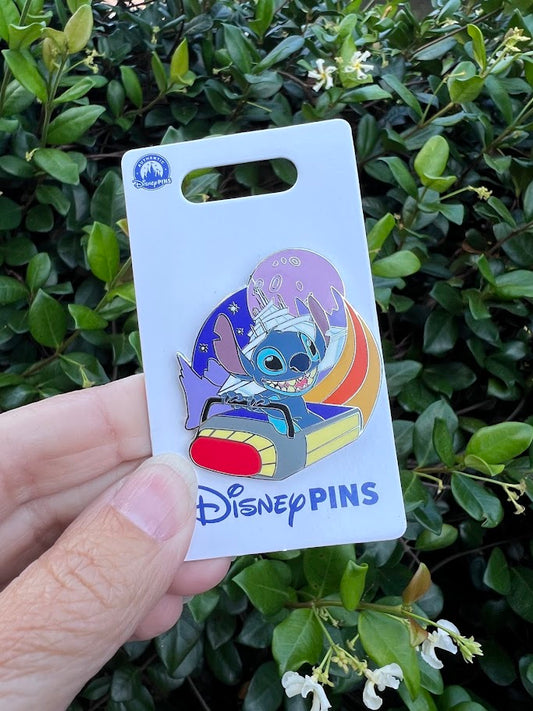 Stitch Space Mountain Disney Pin