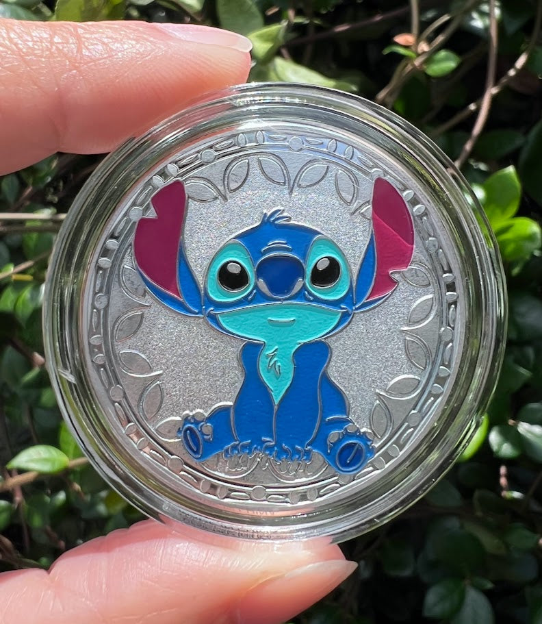 Stitch The Magic of Disney Animation Medallion