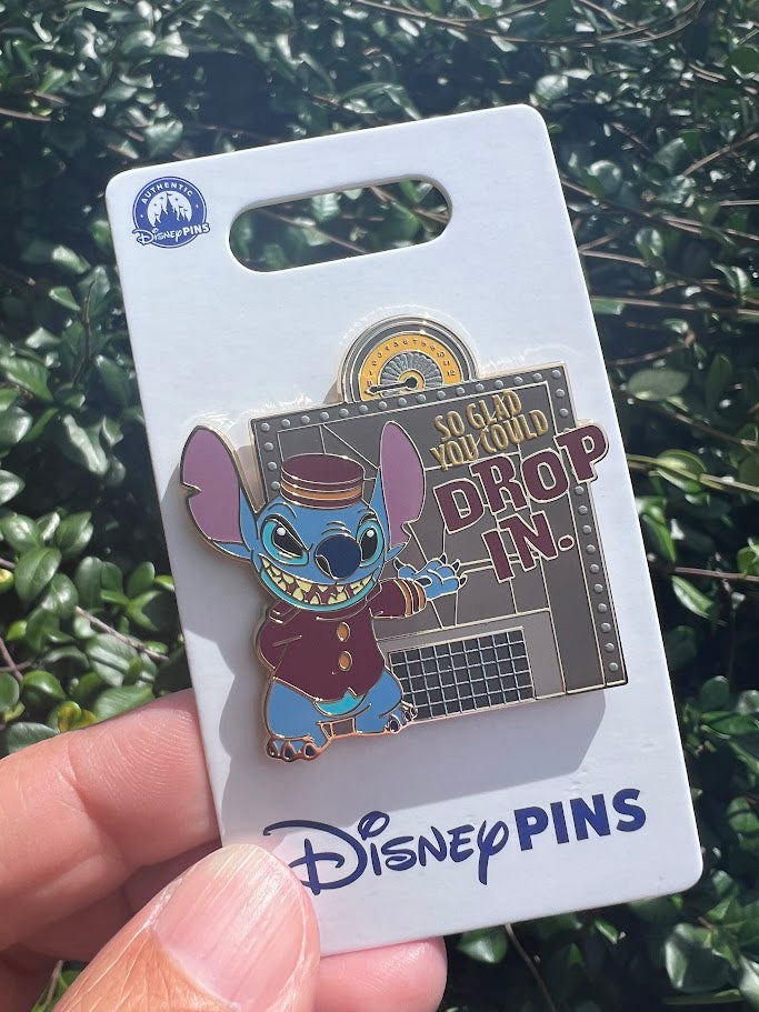 Stitch Tower of Terror Disney Pin