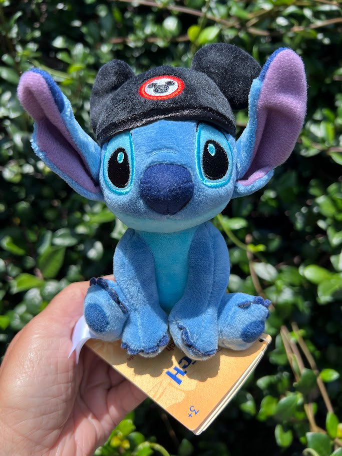 Stitch with Mickey Ear Hat Shoulder Plush