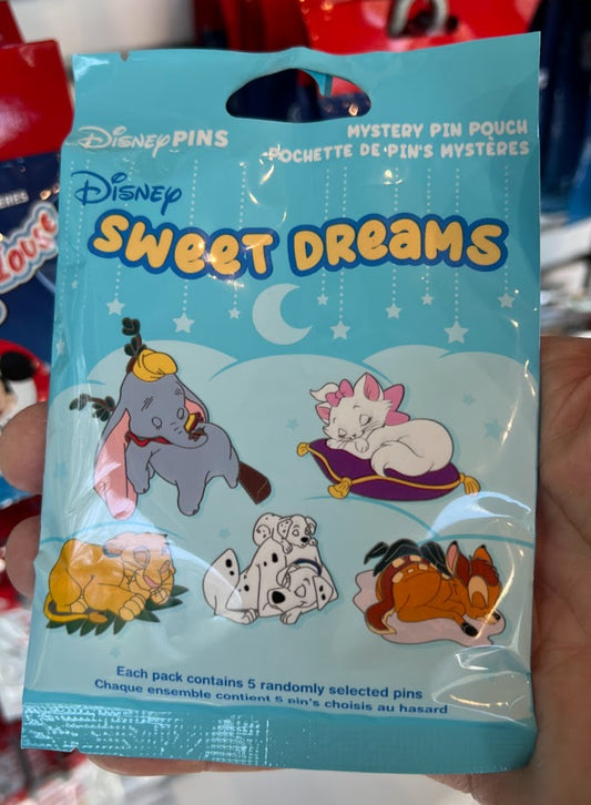 Sweet Dreams Mystery Disney Pin Pack