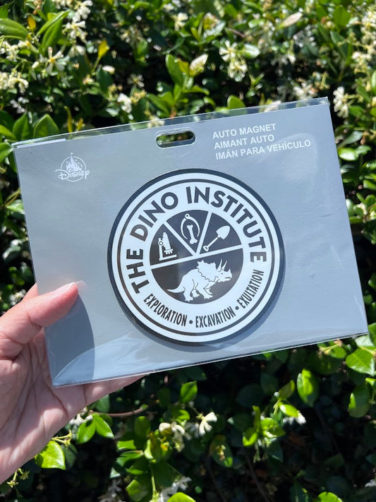 The Dino Institute Disney Parks Car Magnet