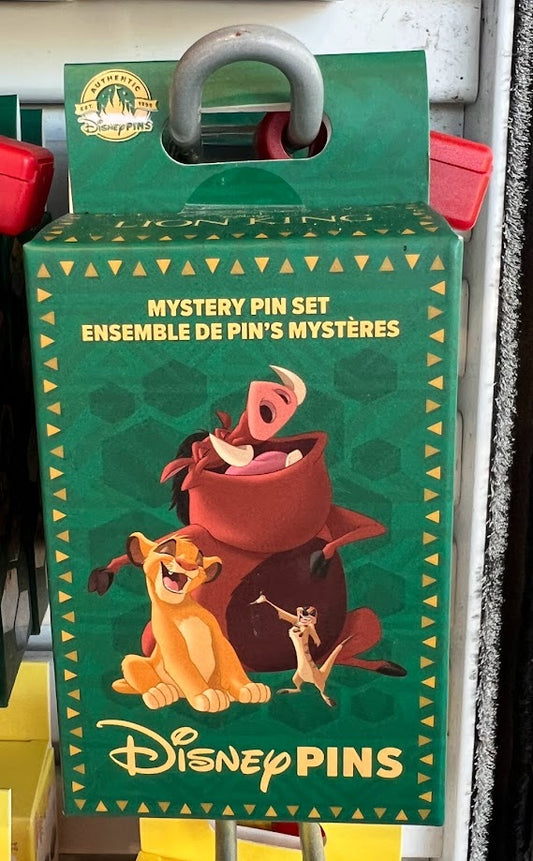 The Lion King Mystery Disney Pin Pack