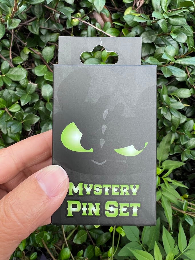 The Many Faces of Toothless Universal Studios Mystery Pin Pack