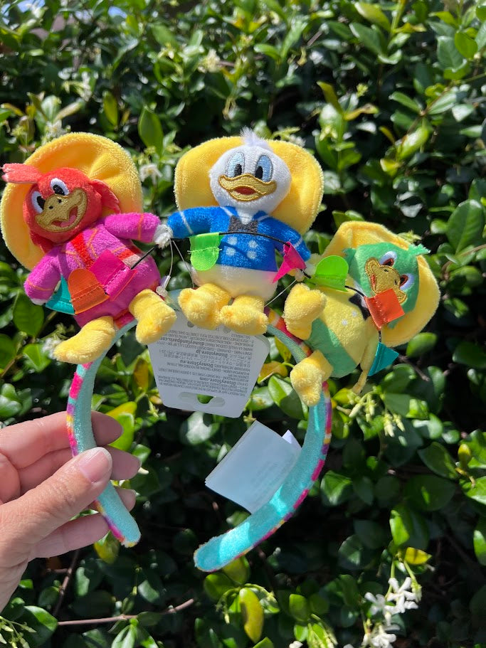 Donald Panchito & Jose Three Caballeros Headband