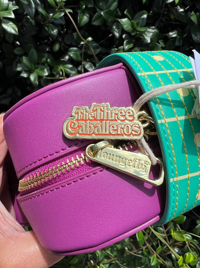 The Three Caballeros Mexico Pavilion Guitar Crossbody Loungefly Bag