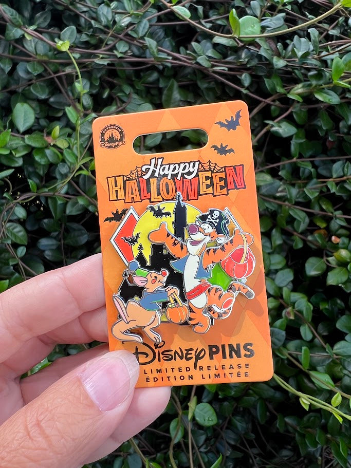 Tigger & Roo Happy Halloween 2026 Limited Release Disney Pin