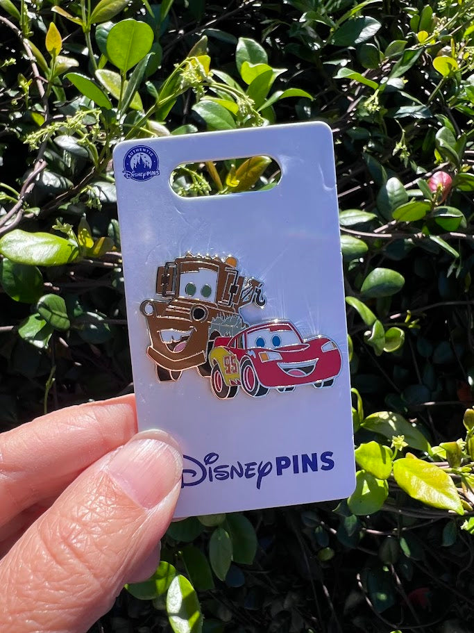 Tow Mater & Lightning McQueen Disney Pin