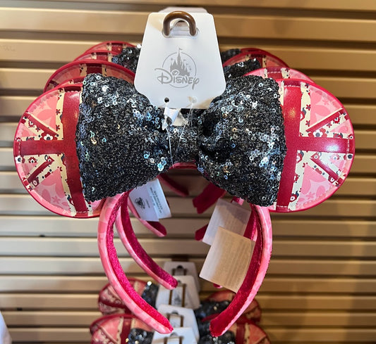 United Kingdom Pavilion Minnie Mouse Ears Headband