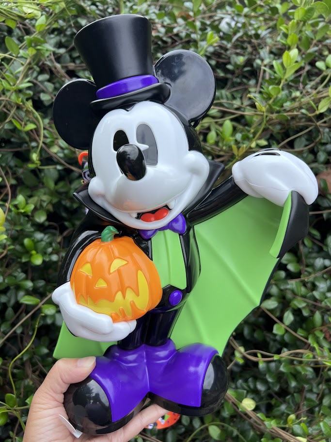 Vampire Mickey Mouse Light Up Disney Popcorn Bucket
