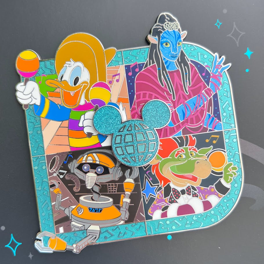 Walt Disney World Artist Collection Jumbo Disney Pin