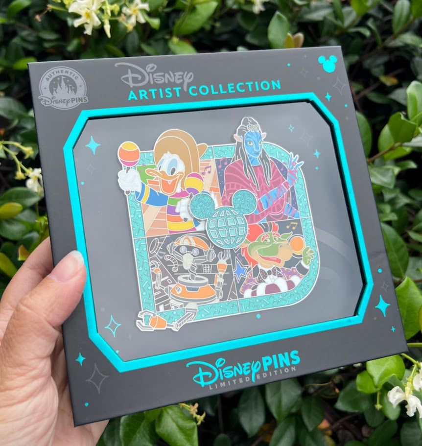 Walt Disney World Artist Collection Jumbo Disney Pin