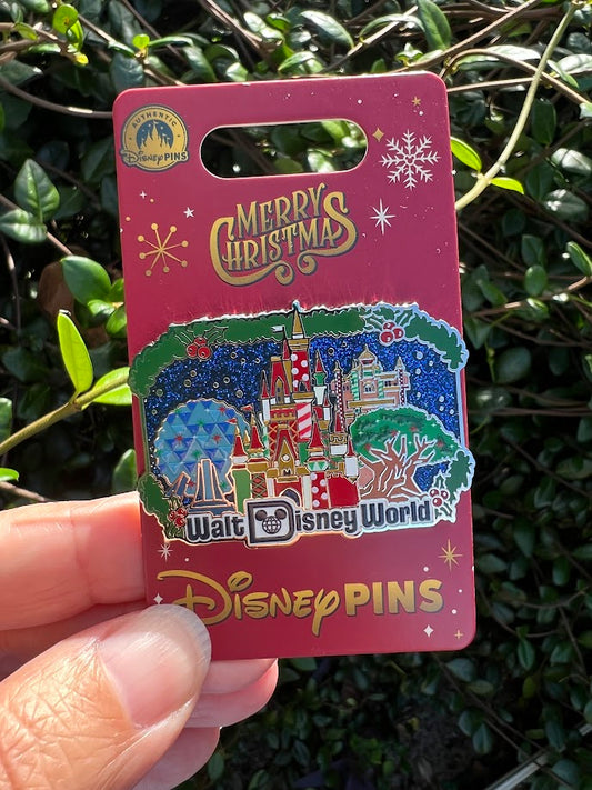 Walt Disney World Park Icons Christmas 2025 Disney Pin