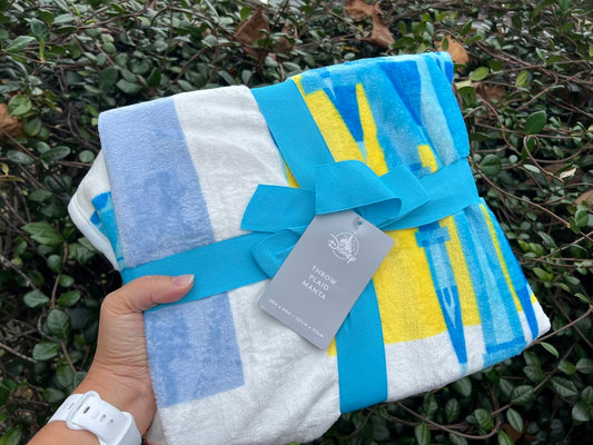 Walt Disney World Park Icons Throw