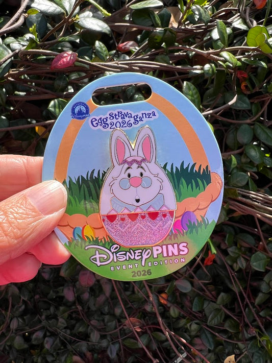 White Rabbit Eggstravaganza 2026 Disney Pin