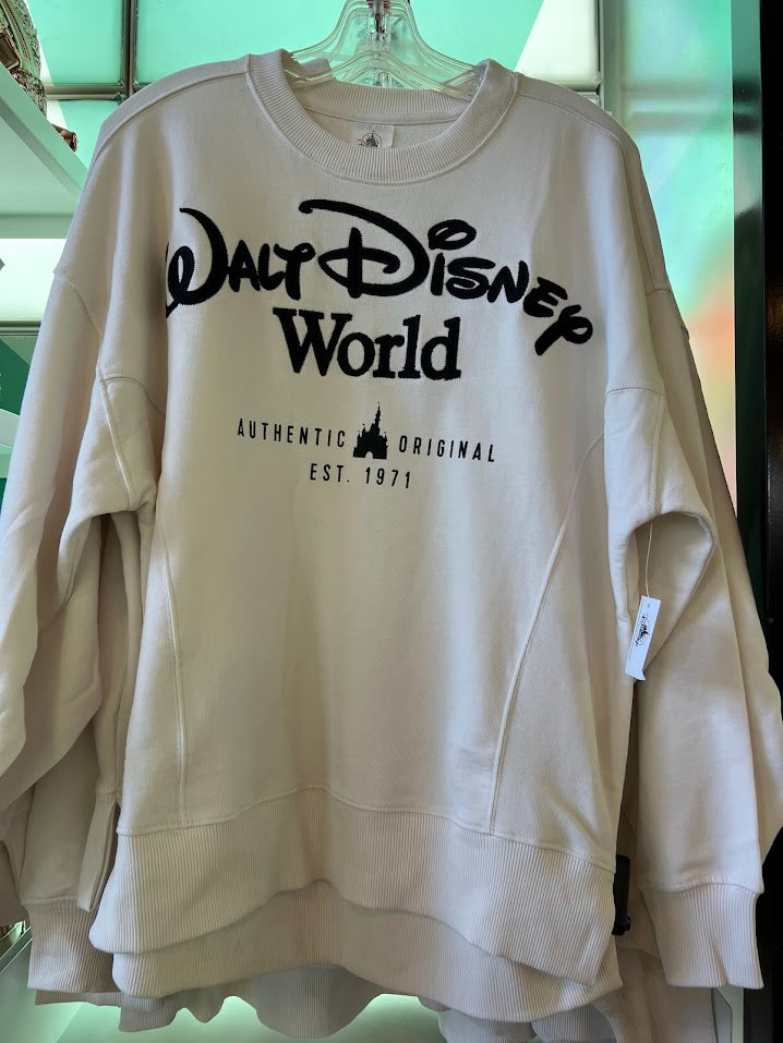White Walt Disney World Sweatshirt