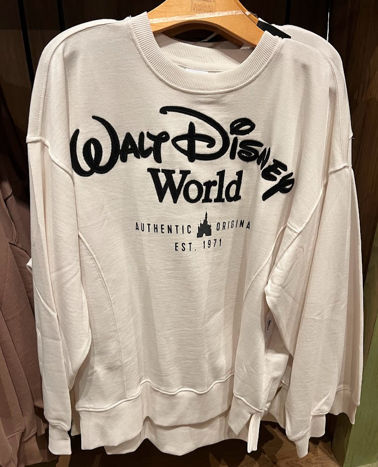 White Walt Disney World Sweatshirt