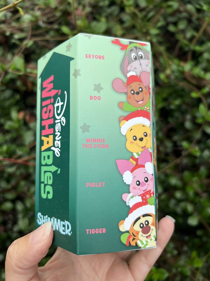 Winnie the Pooh & Friends Christmas Series Disney Wishables Shimmer Mystery Plush