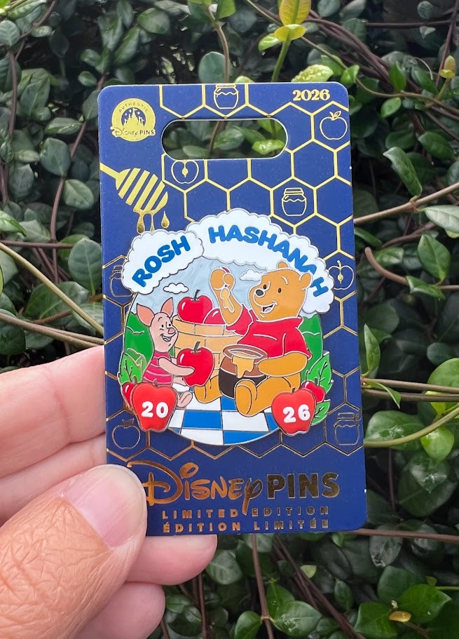 Winnie the Pooh & Piglet Rosh Hashanah 2026 Limited Edition Disney Pin