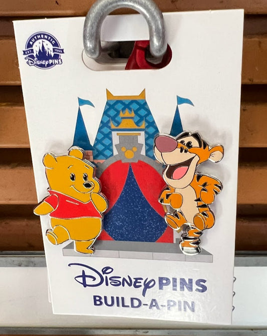 Winnie the Pooh & Tigger Build-A-Pin Disney Pin Set
