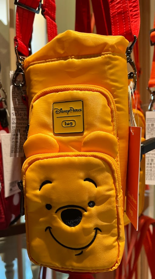 Winnie the Pooh Disney Parks Lug Water Bottle Bag