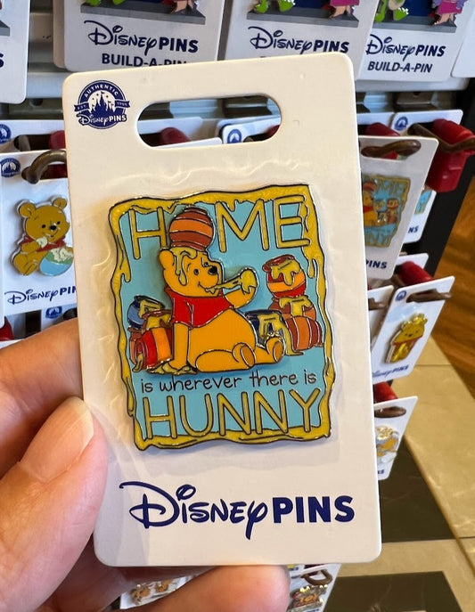 Winnie the Pooh Home is Wherever There is Hunny Disney Pin