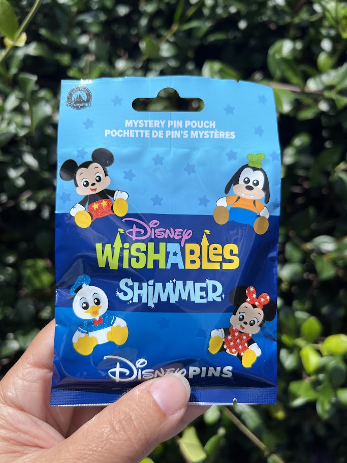 Wishables Shimmer Mystery Disney Pin Pack