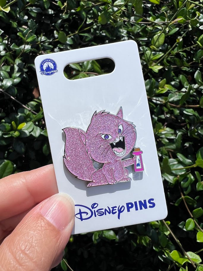 Yzma Cat Glitter Disney Pin