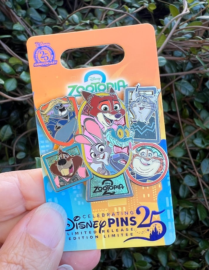 Zootopia 2 Limited Release Passholder Disney Pin